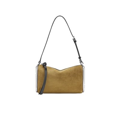 THE SCENE SMALL SHOULDER BAG IN SUEDE